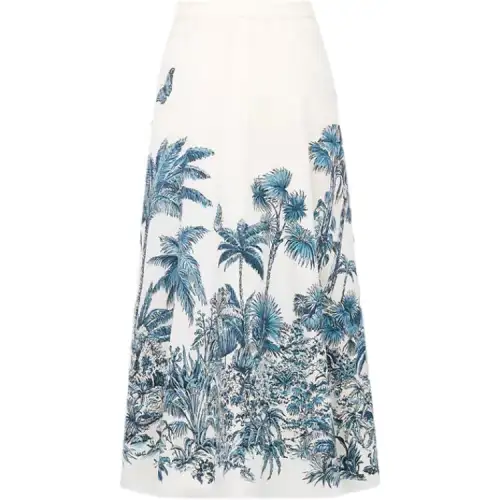 DIOR Dioriviera FW25 Casual Long Skirt Women's Multicolor
