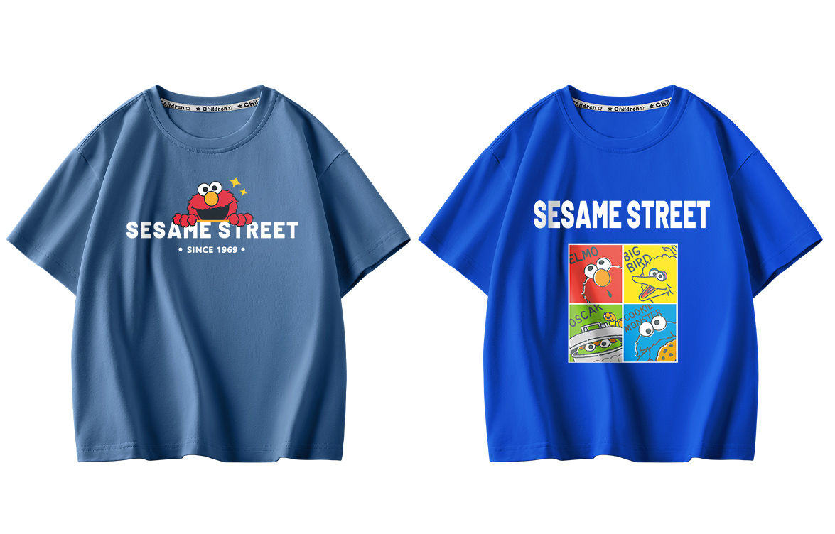 Детская футболка SESAME STREETT 2 (разноцветный) — фото 7