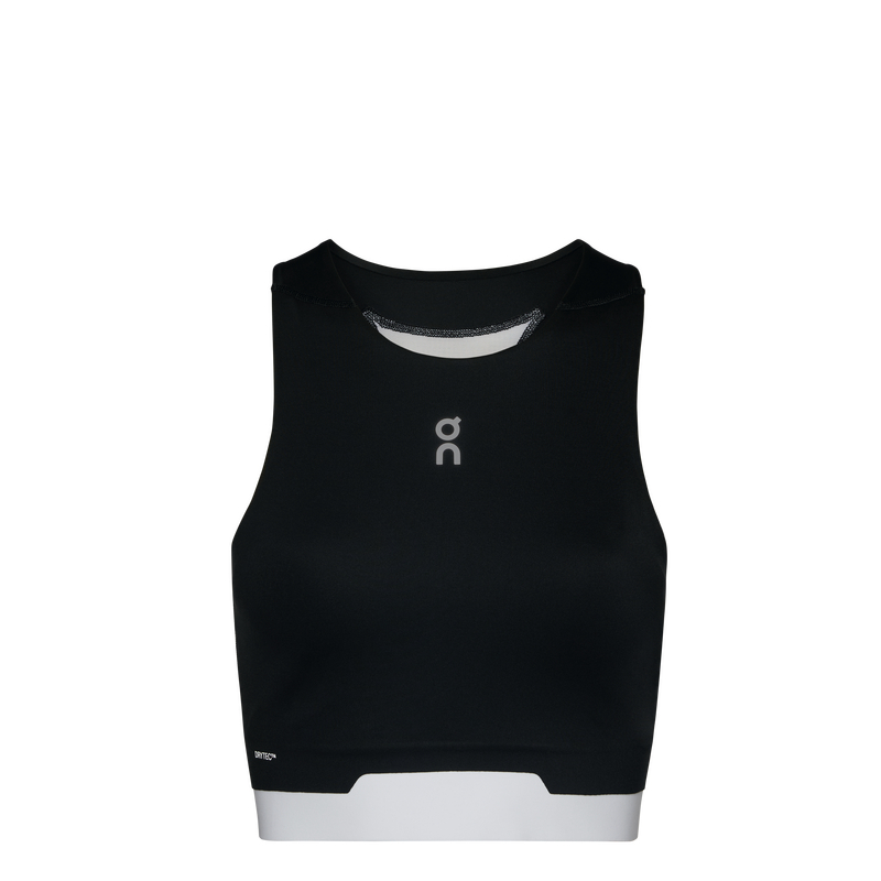 On Train 2 in 1 Crop Sport Vests Women’s Black