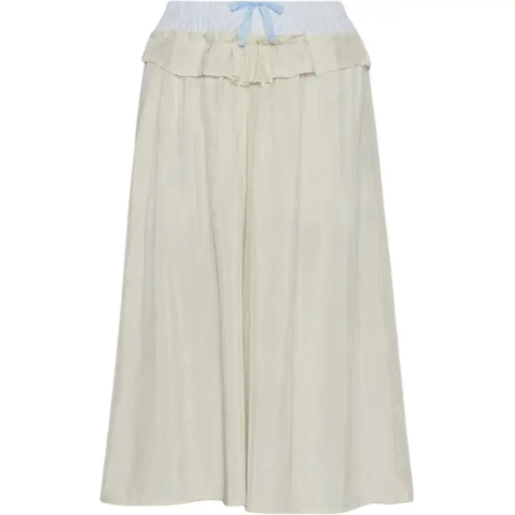 Maison Margiela poplin midi skirt