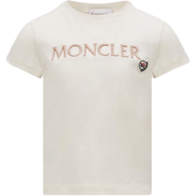 Женская футболка Moncler Moncler (белая)