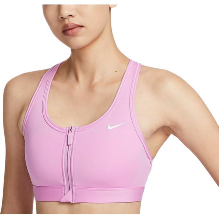 Женский спортивный топ Nike Swoosh (розовый)