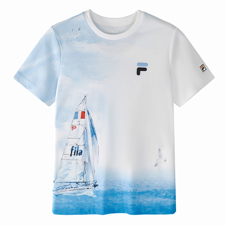 Мужская футболка Fila Kids (бежевый)