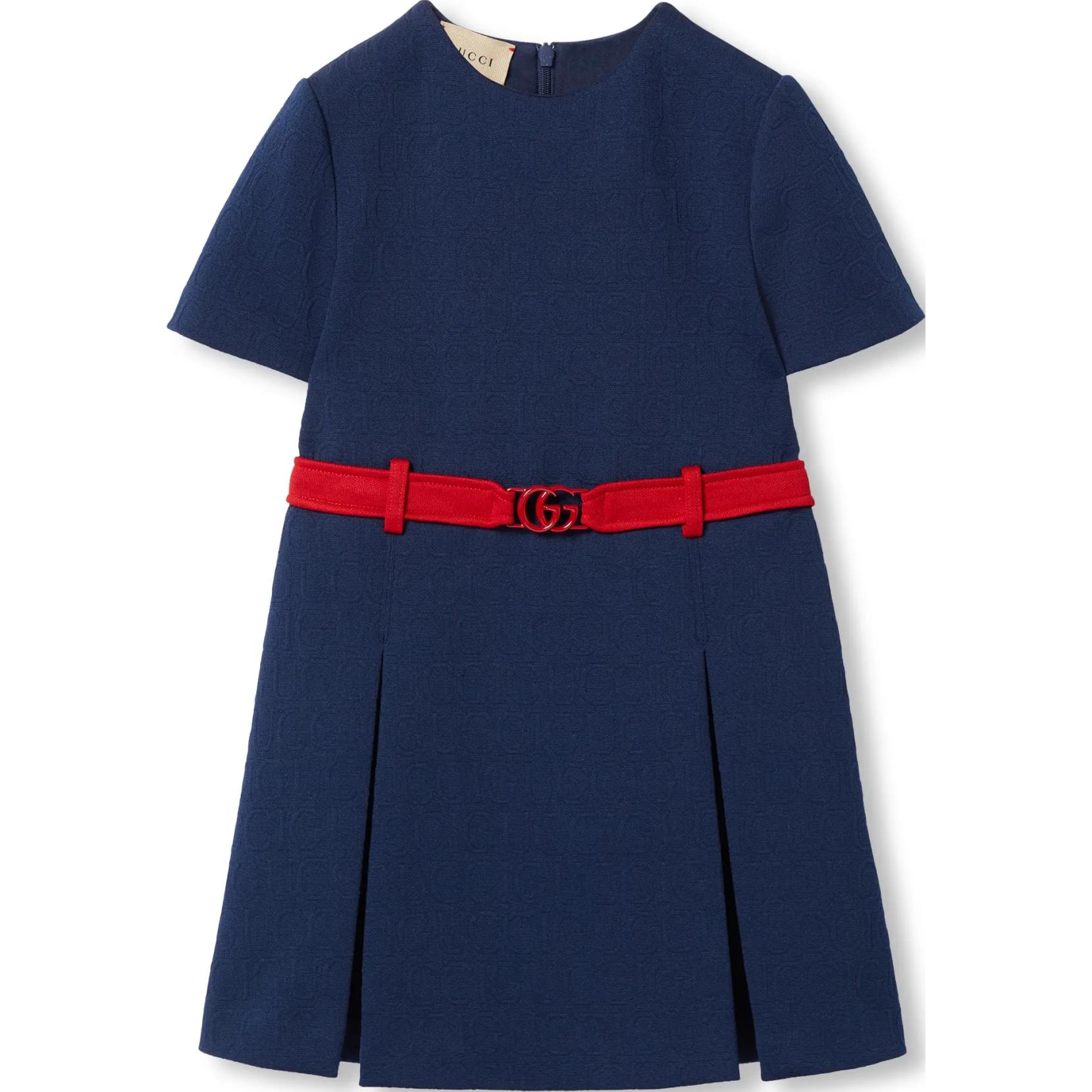 Детское платье Gucci GUCCI FW24 (темно-синее)