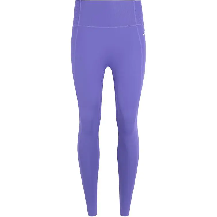 Adidas Optime Sports Pants Women's Light Cobalt Blue Moderate Cuffed Pants