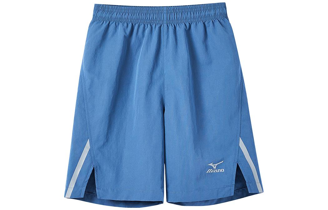 Мальчиковые шорты Mizuno (серо-синие)