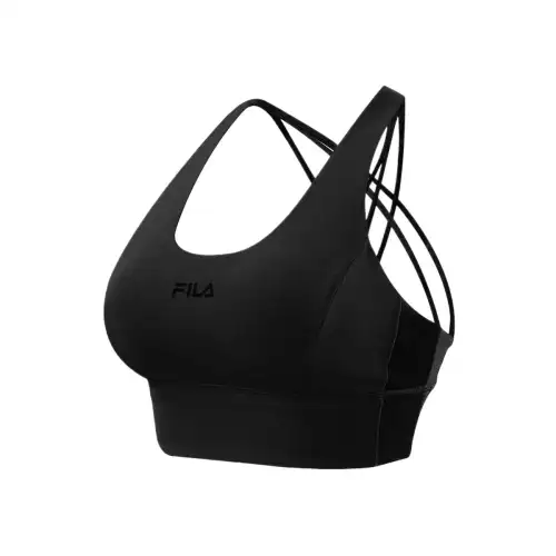 FILA SS24 Yoga Collection Sports Underwear Women's Pitch Black