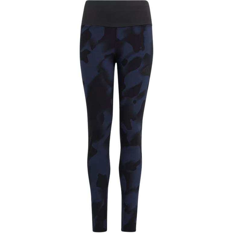 Adidas FUTURE ICONS CAMO PRINT 7/8 LEGGINGS KIDS Comfortable, simple and soft leggings for teenagers black / ink color