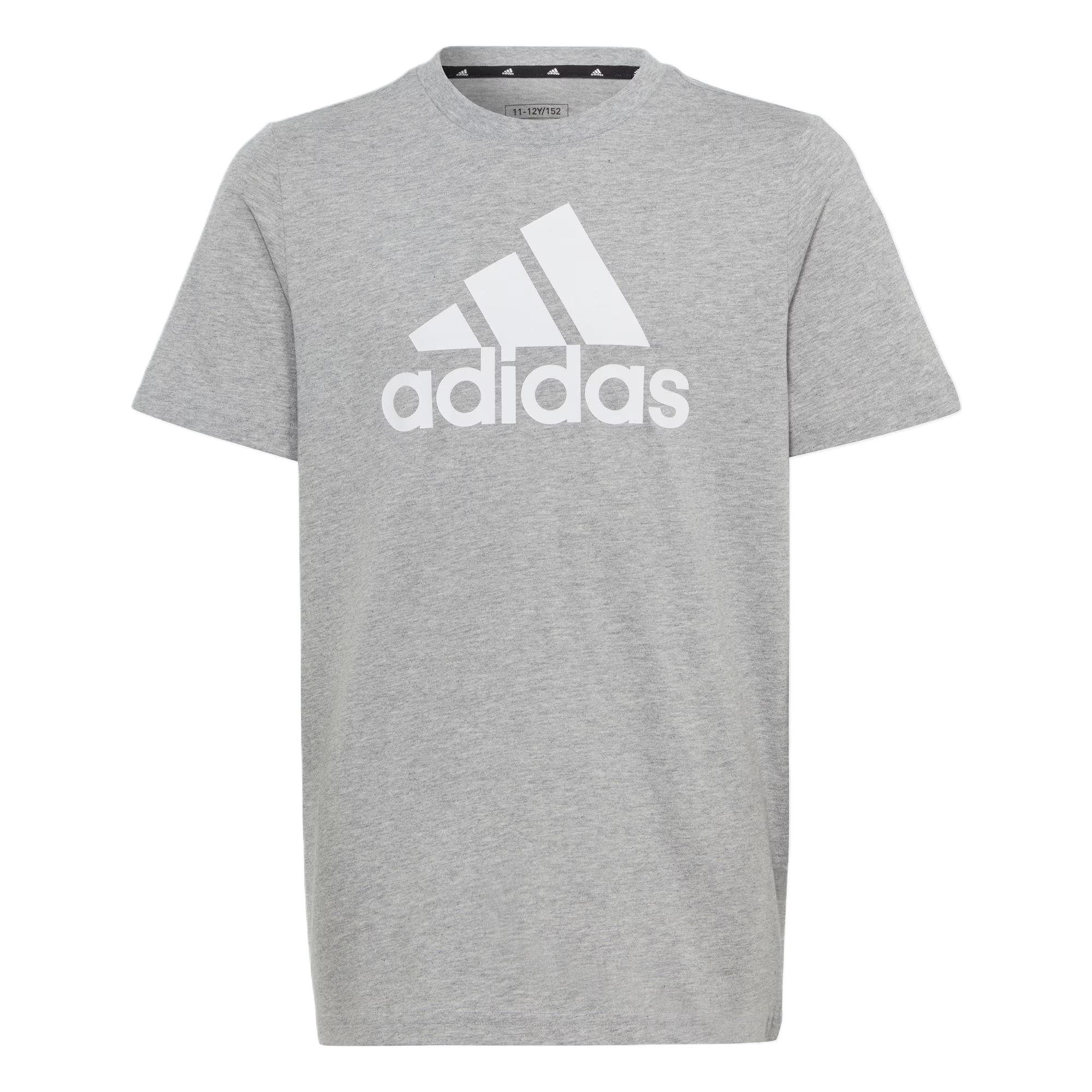 Футболка adidas ESSENTIALSTCOTTON T-SHIRT (серая)