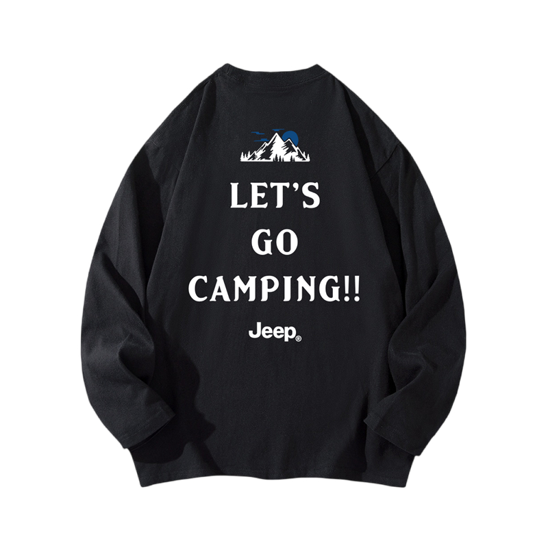 Лонгслив Jeep Студенческий (темно-зеленый)