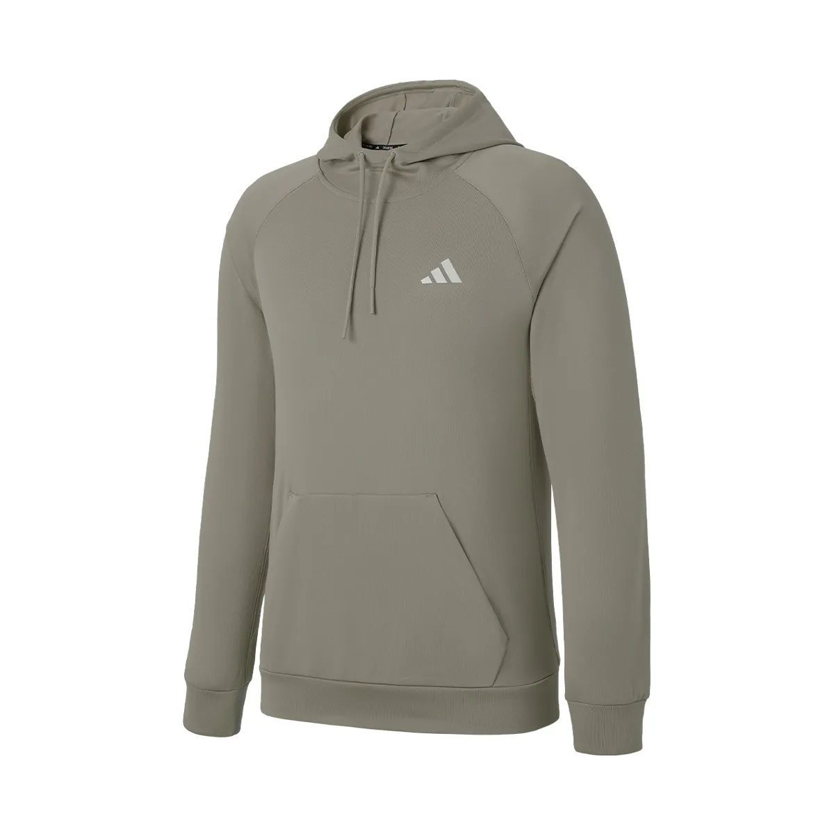 Adidas Sweatshirts Men's Khaki Hooded Moderate Straight Fit