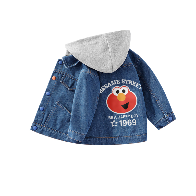Детская кофта SESAME STREET (темно-синяя)