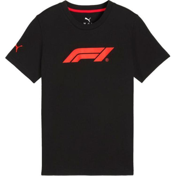 Футболка PUMA F1 ESS (черная)