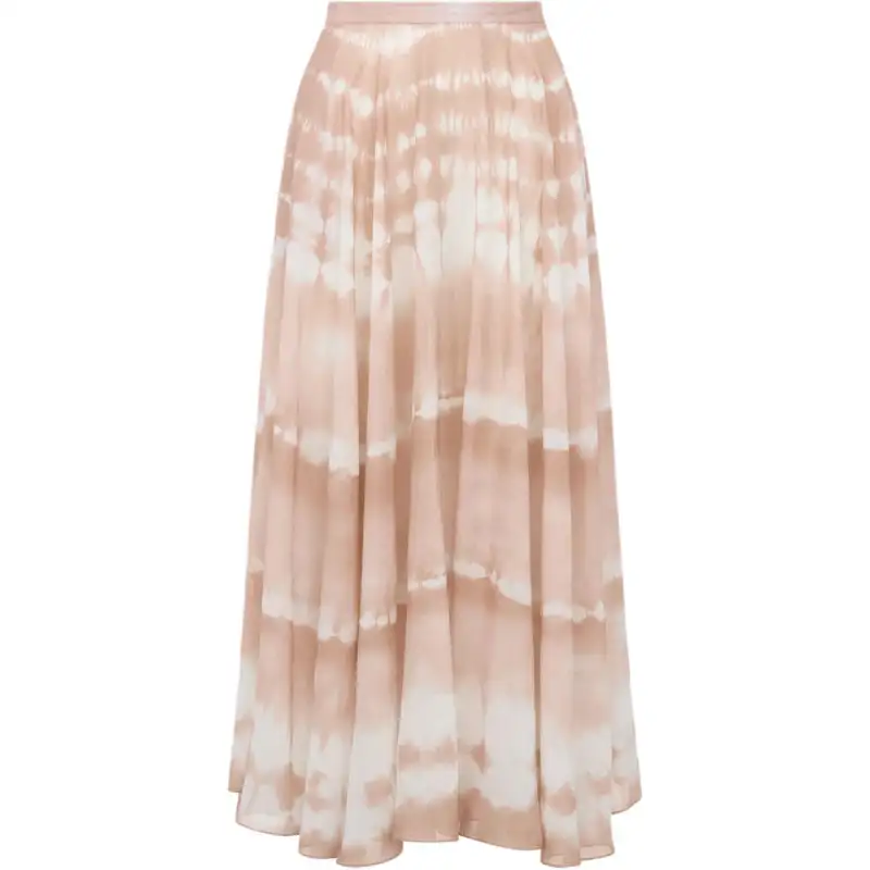 DIOR Dioriviera SS25 Casual Long Skirt Women's Pink