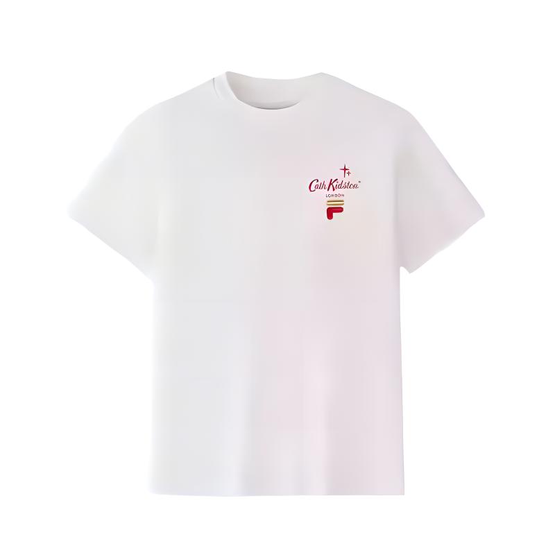 Мужская футболка Fila x CATH KIDSTON (белая)