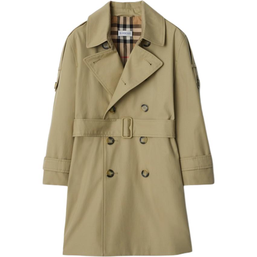 Пальто Burberry FW24 (светло-коричневое)