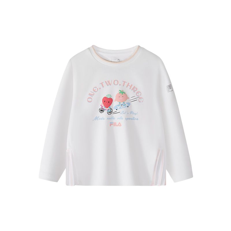Женская футболка Fila WHITE LINE (белая)