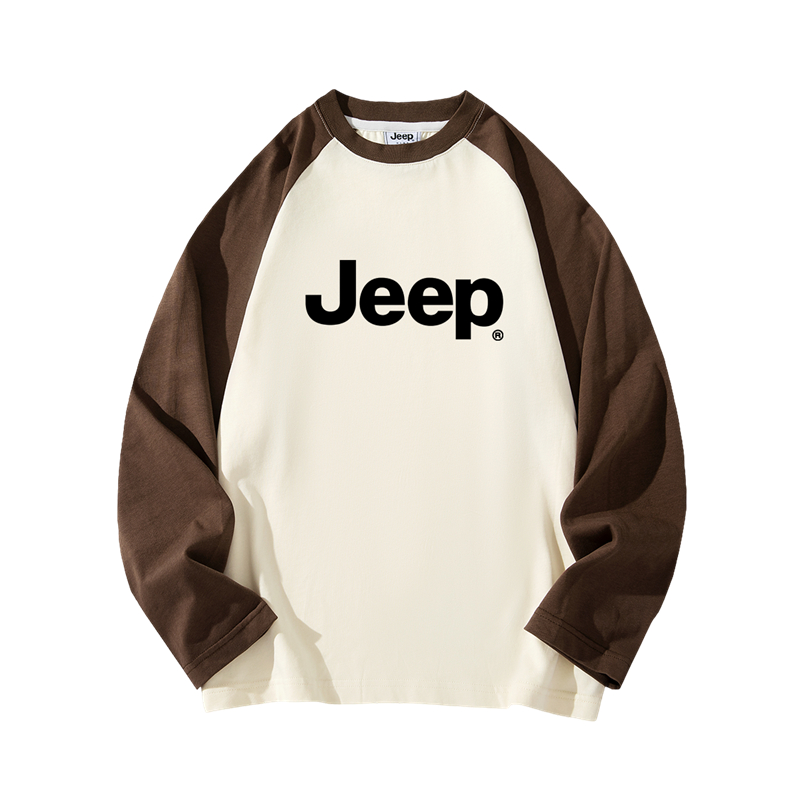 Унисекс футболка Jeep (сине-красная)