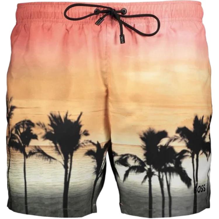 HUGO BOSS Beach Shorts Men's Light Beige