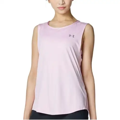 Under Armour SS25 Sport Vests Women's 2 Pack Pink
