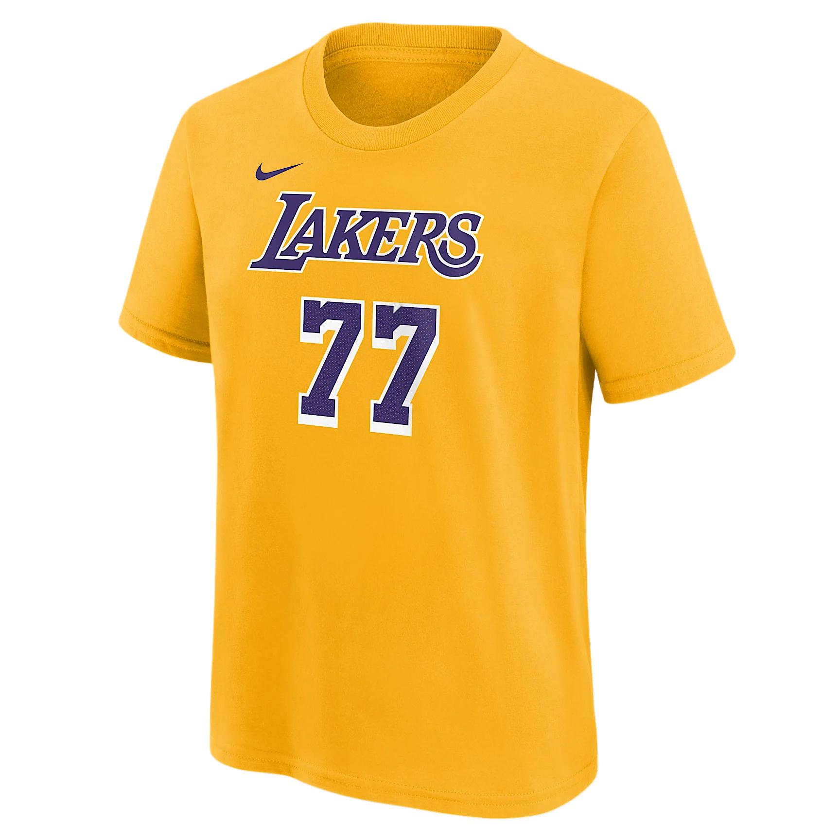 Мужская футболка Nike NBA Los Angeles Lakers (желтая)