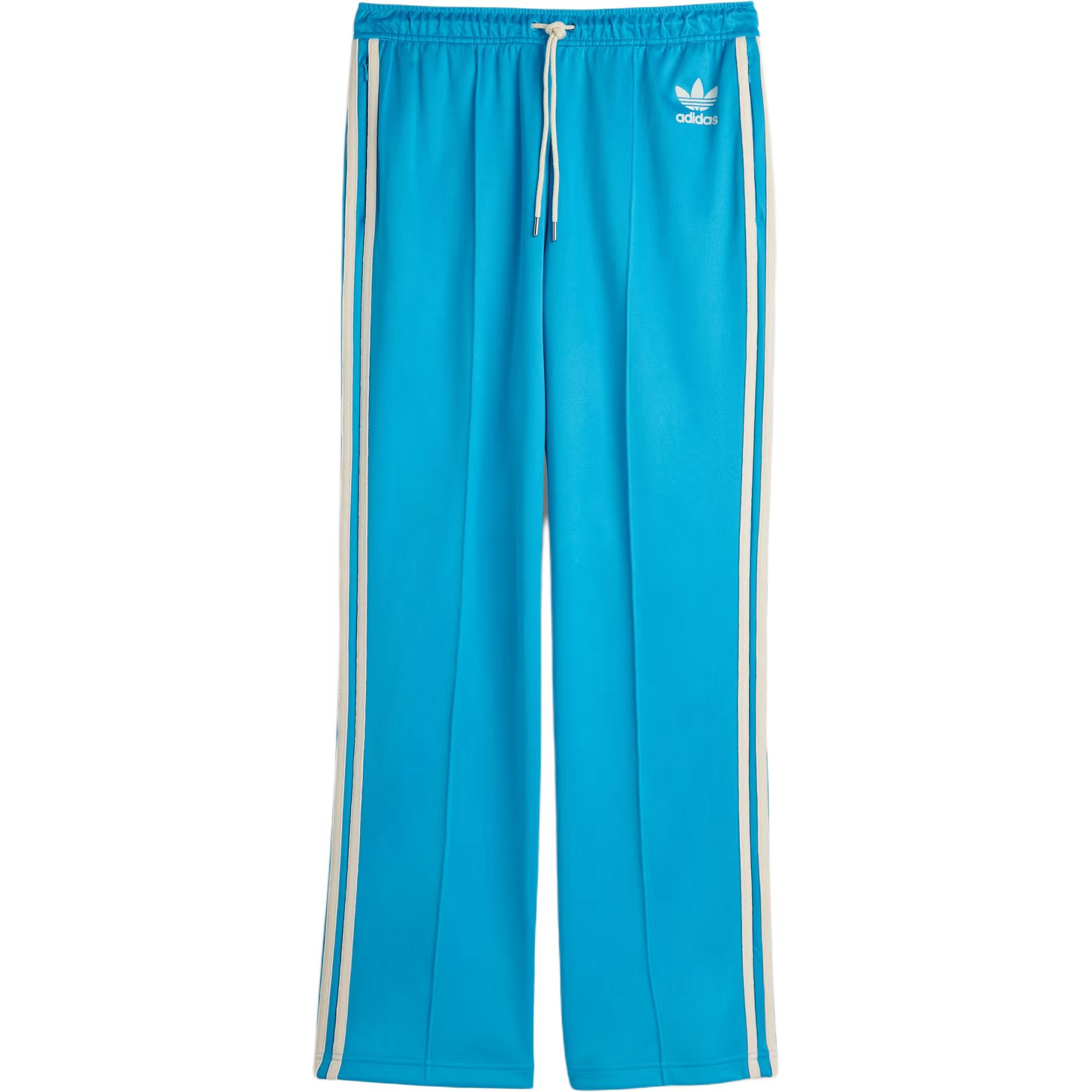 Adidas Originals flocked-Trefoil logo track pants