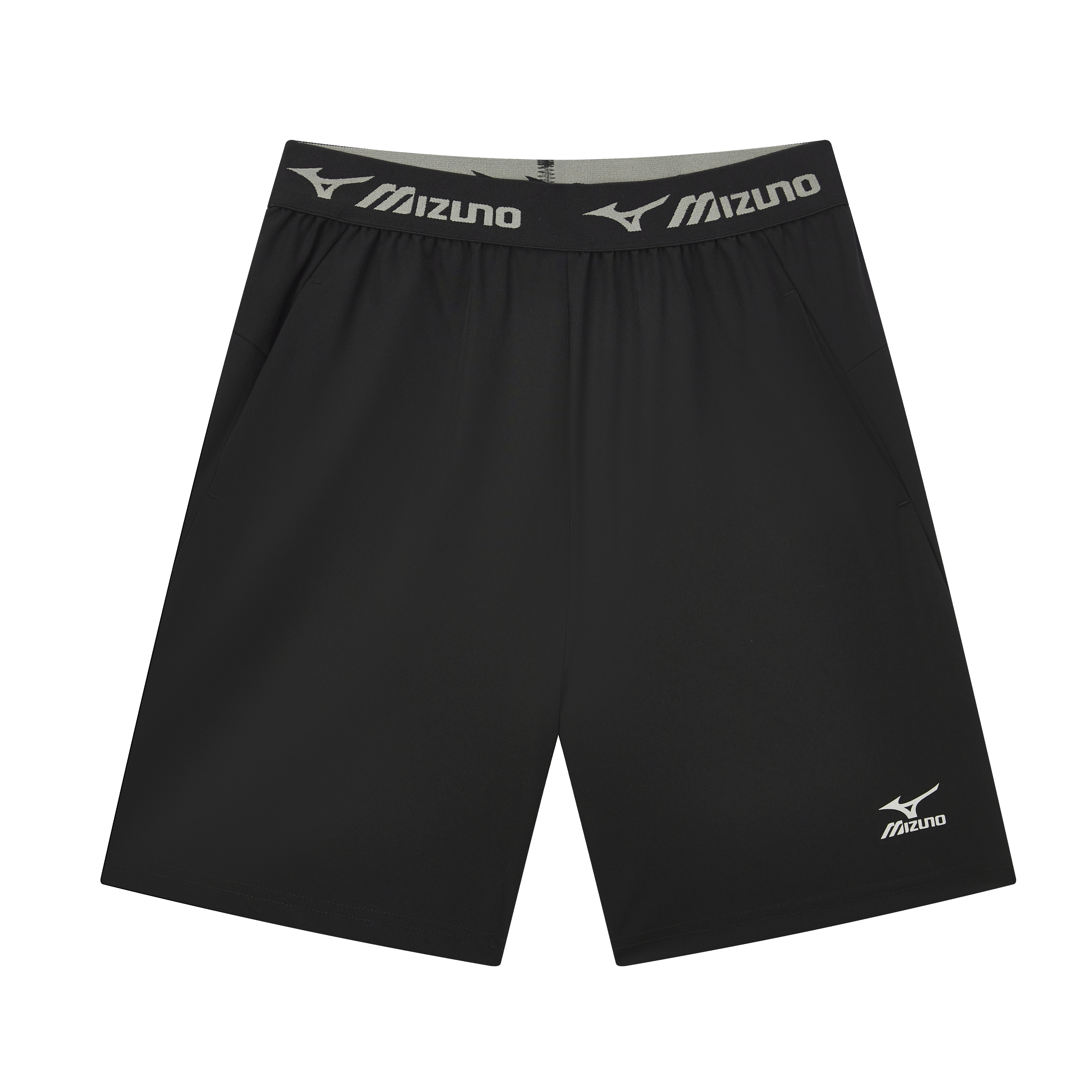 Детские шорты Mizuno Logo (синий) — фото 7