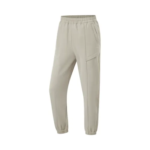 Li Ning Fitness Series Sports Pants Women's Khaki