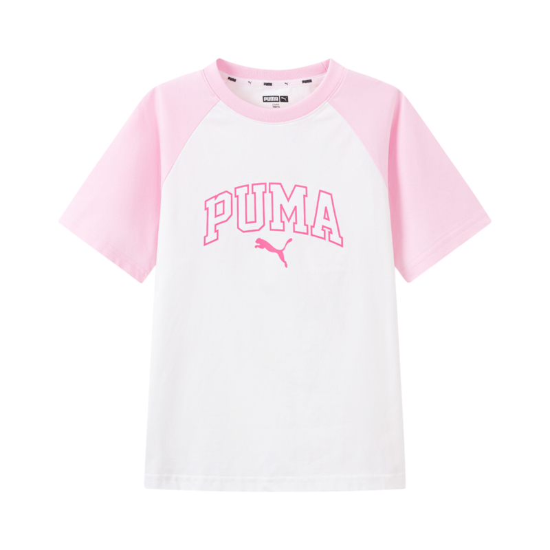 Футболка PUMA Sportstyle (бело-красная)