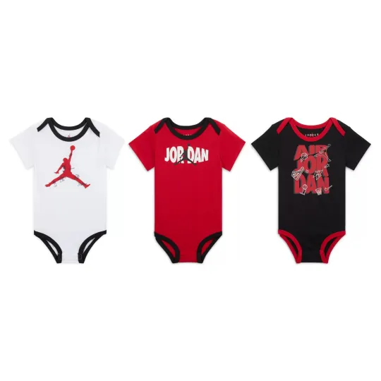 Jordan Jumpsuit 3 Pack Image Color Infant And Toddler