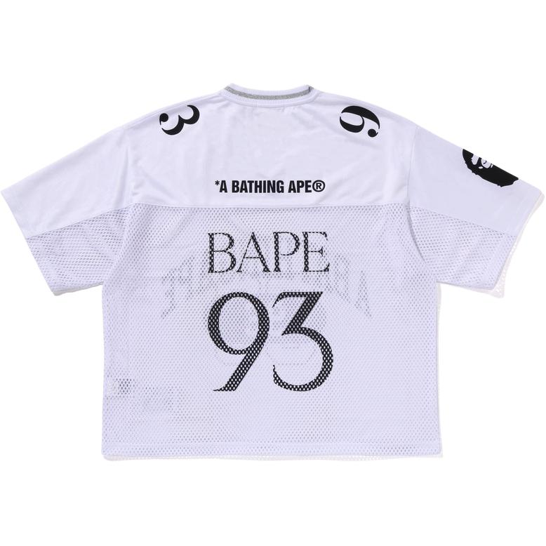 Bape Line Camo Multi Logo Relaxed Fit Football Jersey