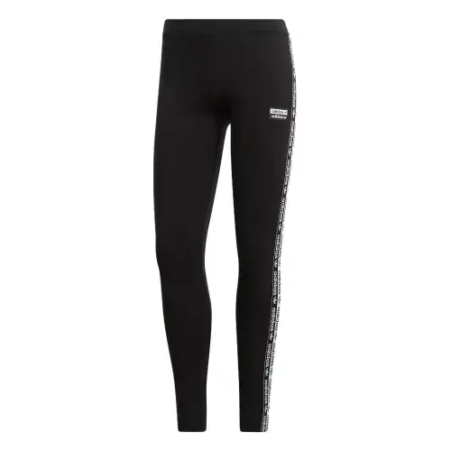 Adidas Originals Tights TAPE Sports Pants Women's Black
