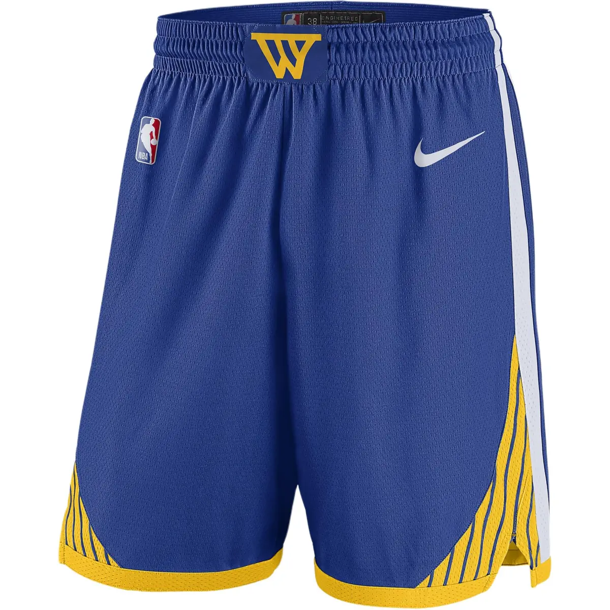 Nike x NBA Golden State WarriorsDri Fit FW24 Swingman Icon Edition Basketball Shorts Unisex Bright Blue