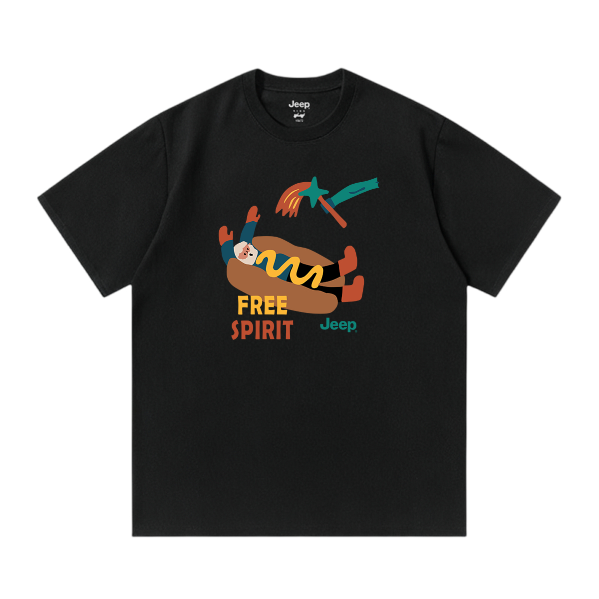 Футболка Jeep Hot Dog (белая)
