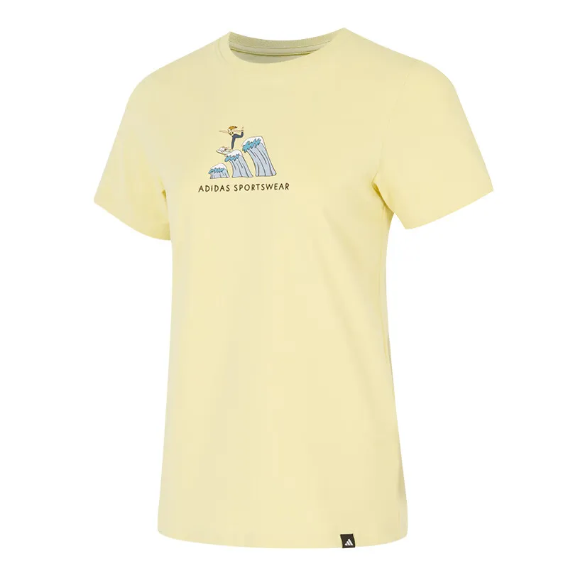 Adidas Sportswear T Shirt Women's Yellow