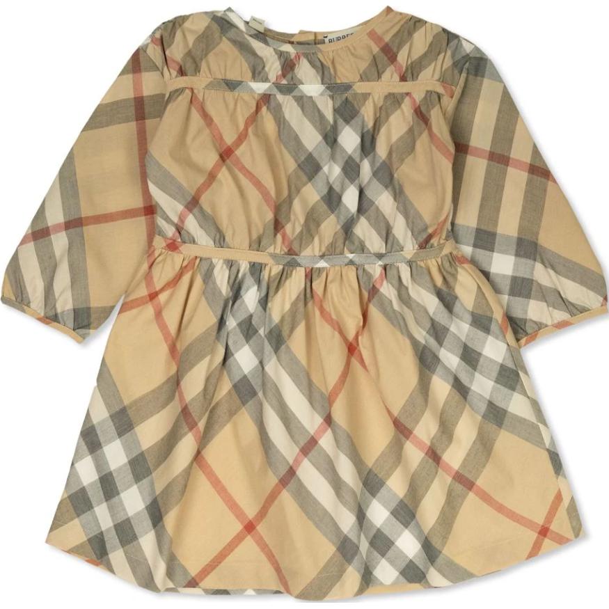 Женское платье Burberry Burberry (бежевое)