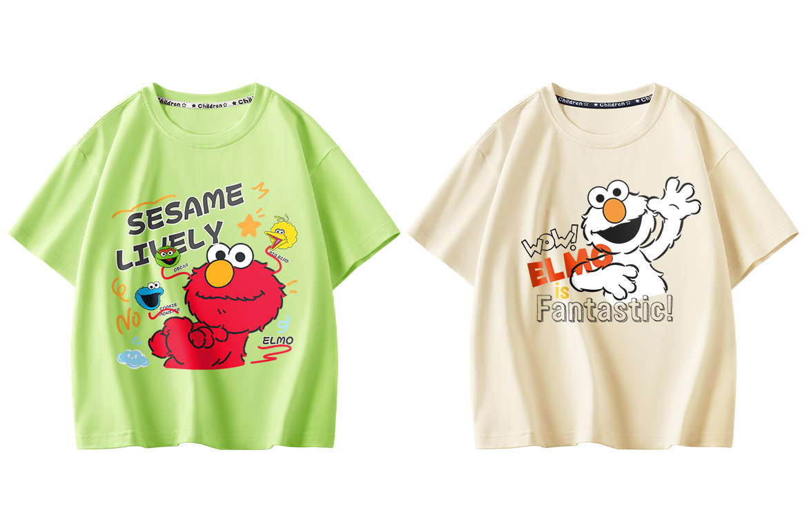 Детская футболка SESAME STREET -DAN25033108 (белый)
