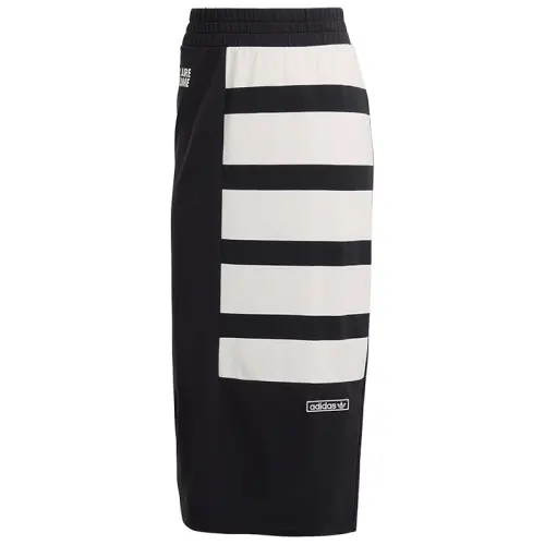 Adidas Originals Casual Long Skirt Women's Black