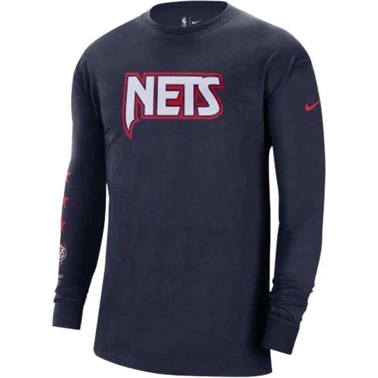 Футболка Nike Brooklyn Nets (темно-синяя)
