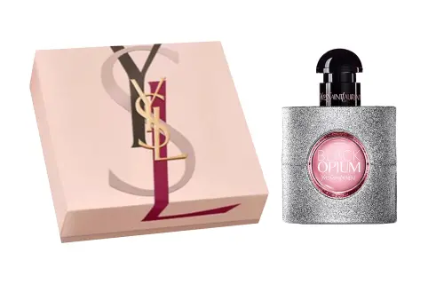 SAINT LAURENT Black Ao Ping Ming Yao Silver Edition