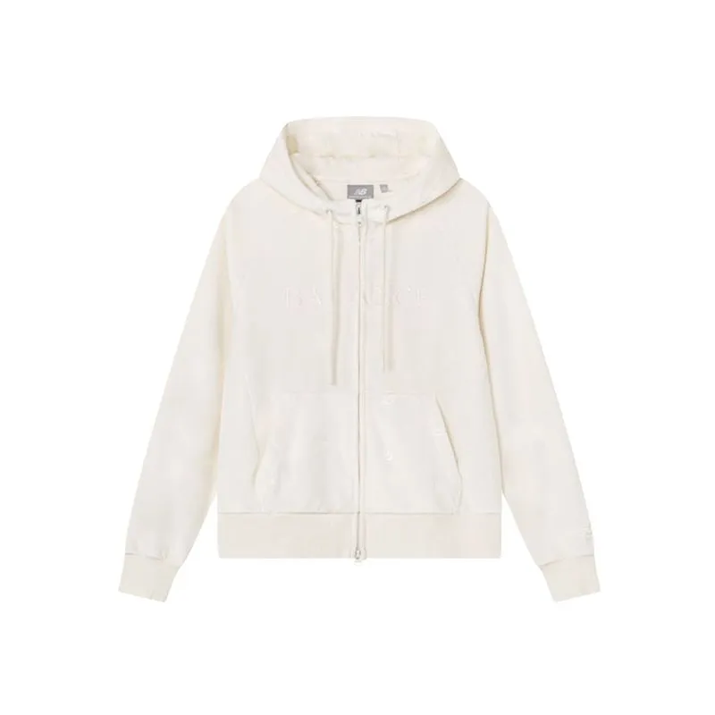 New Balance Jacket Women's Ivory White