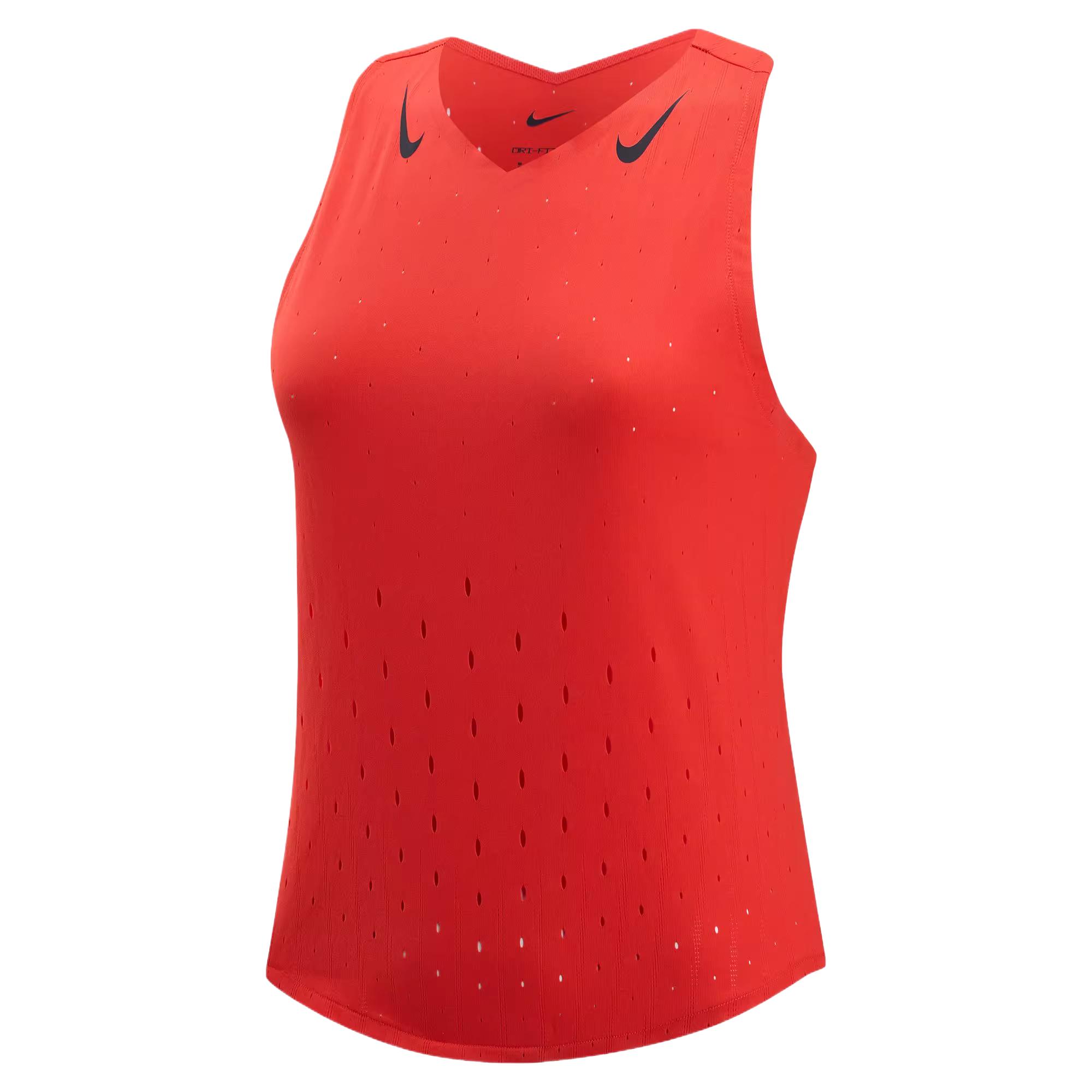 Nike AEROSWIFTDri FIT ADV Sport Vests Women’s Light Red Black