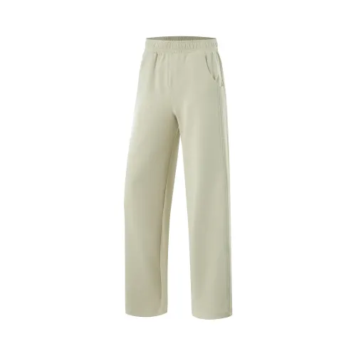 Li Ning Sports Life Collection Sports Pants Women's Ecru