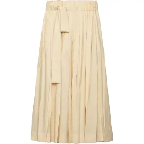 PRADA Casual Long Skirt Women's Cream