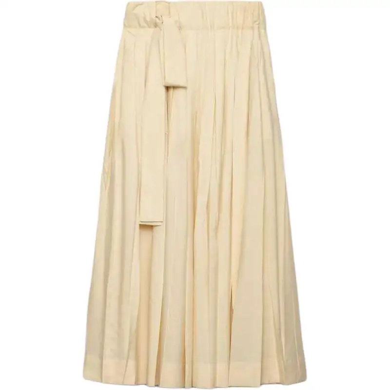 PRADA Casual Long Skirt Women's Cream
