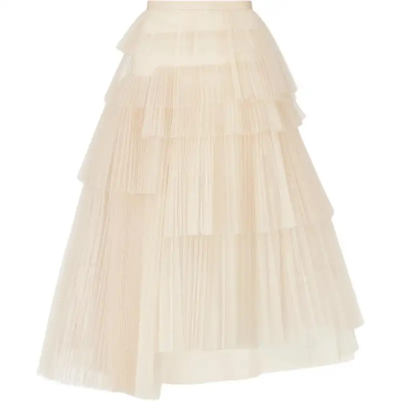DIOR SS25 Casual Long Skirt Women's Beige