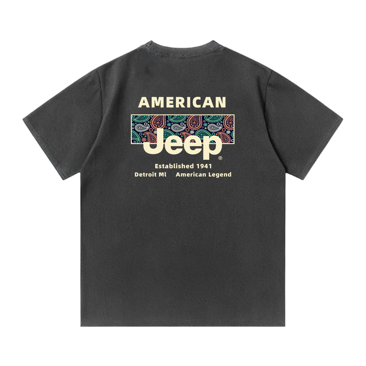 Футболка Jeep (сине-зеленая) — фото 9