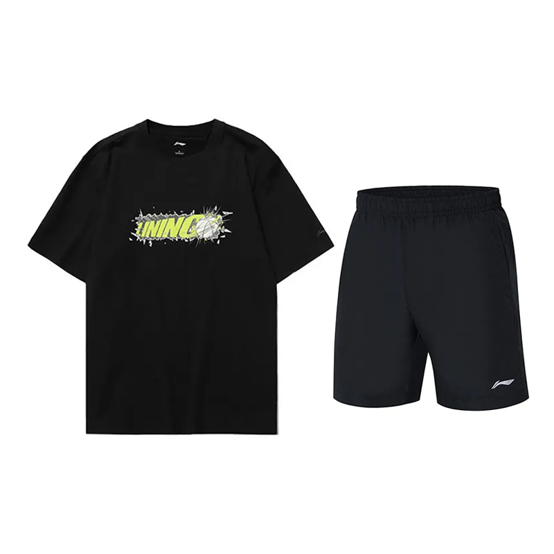 Li Ning Casual Sportswear Unisex Black