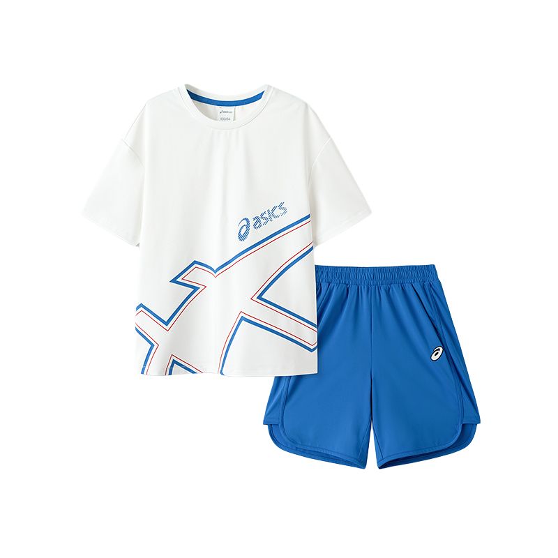 Мужской костюм ASICS SS25 (белый)