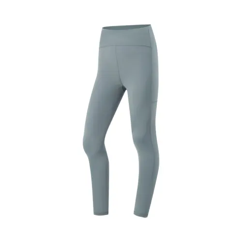 Li Ning Fitness Series Sports Pants Women's Gray